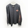 Harley-Davidson Men's 2XL Long Sleeve T-Shirt Black Motorcycle Biker