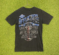 Affliction American Sniper Shirt Mens Medium Chris Kyle Freedom USA Flag Print