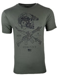 Howitzer Style Men's T-Shirt SPEAR Military Grunt MFG