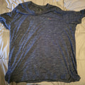 Greg Norman shirt men's medium black Heather short sleeve