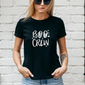 BOO CREW T-SHIRT, Fall, HALLOWEEN Autumn Pumpkin, Ghost, Unisex/Lady Fit #2