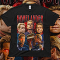 Homelander T-Shirt Graphic Print The Boys Cotton T-Shirt Funny Tees Unisex