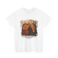 Vintage Halloween Pumpkin Scene T-Shirt | Trick or Treat Retro Graphic