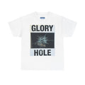 Glory Hole Mutual Aid Graphic Print Short Sleeve Unisex Tee Shirt Heavy Cotton