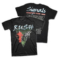 Rush Signals 1983 European Tour w Dates T-Shirt
