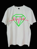 KYLIE MINOGUE - TENSION - White with Neon Pink & Green - Small-4XL  - unofficial