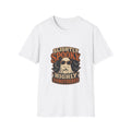 Slightly Spooky Highly Unbothered T-Shirt | Funny Ghost Halloween Graphic Tee