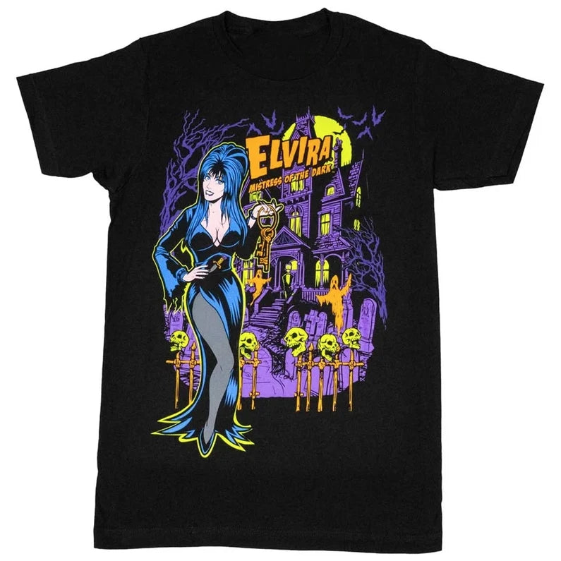 Elvira Haunted House T-Shirt