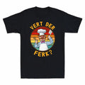 Der Knife Ferk Vert Chef Holding Sunset Men's Swedish T-Shirt Vintage Design