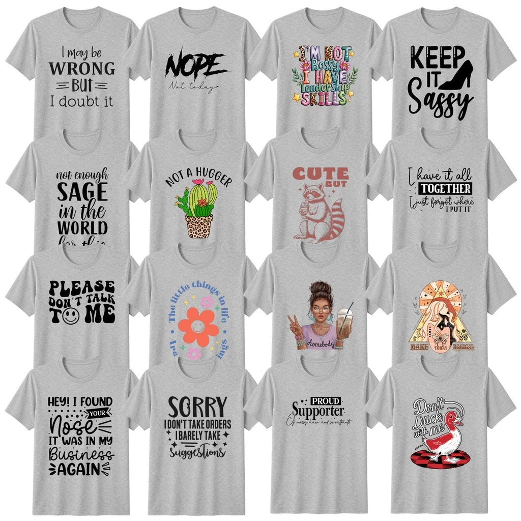 Anti-social Humour T-Shirt Sassy Slogan Witty Funny Gift