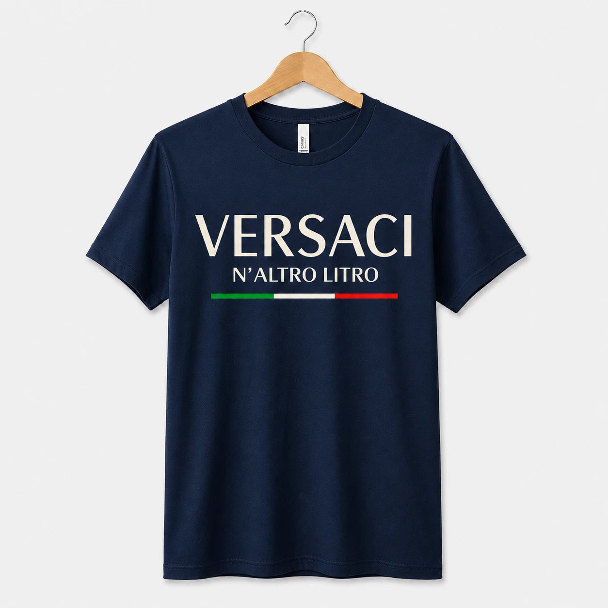 Versaci N'Altro Litro Funny T-Shirt Ironic T-Shirt Men Women