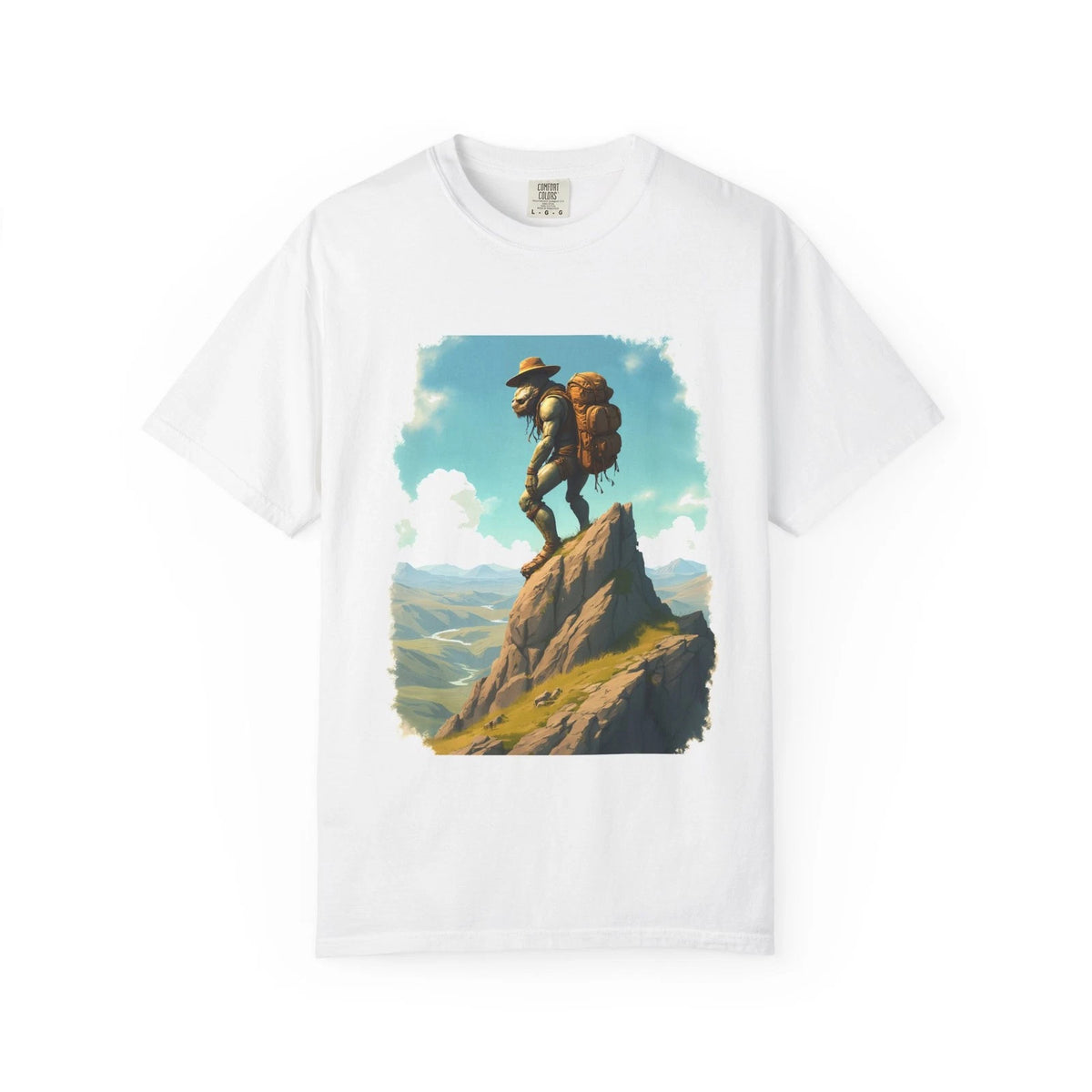 Vintage Fantasy Nomad TShirt Dark Academia Aesthetic Wanderer Graphic Streetwear
