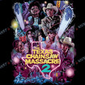 Texas Chainsaw Massacre 2 T-Shirt | Horror Movie Poster Design | Graphic Art
