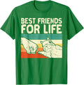 Best Friend For Life Squirrel Fist Bump Cute Retro Unisex T-Shirt