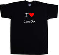 I Love Heart Lincoln T-Shirt