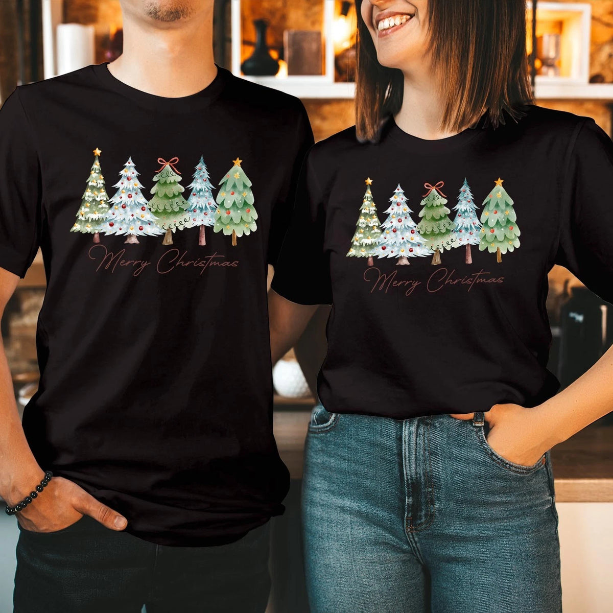 Merry Christmas Tree Merry and Bright Tis Shirt Funny Santa Xmas Sweatshirt 5074