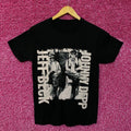 Jeff Beck Johnny Depp California Nevada Rock Duo Tour Tee S