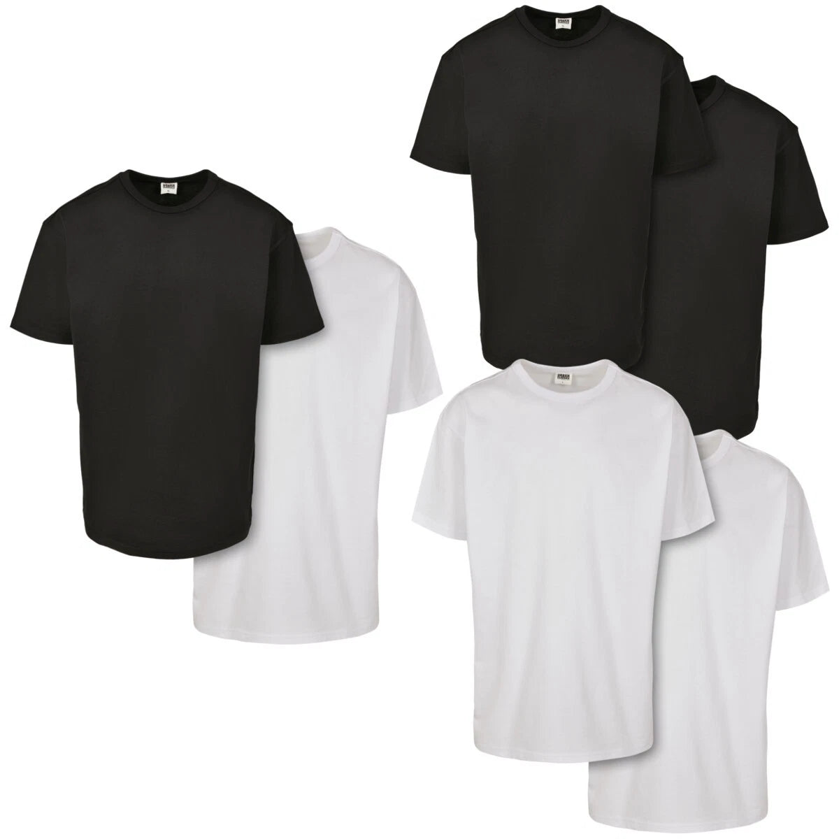 Urban Classics Organic Basic Tee 2-Pack T-Shirt Oberteil shirt Basic 100% Cotton