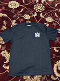 Amiri Designer Black Cotton Short Sleeve Printed Logo T-Shirt Men Size XL