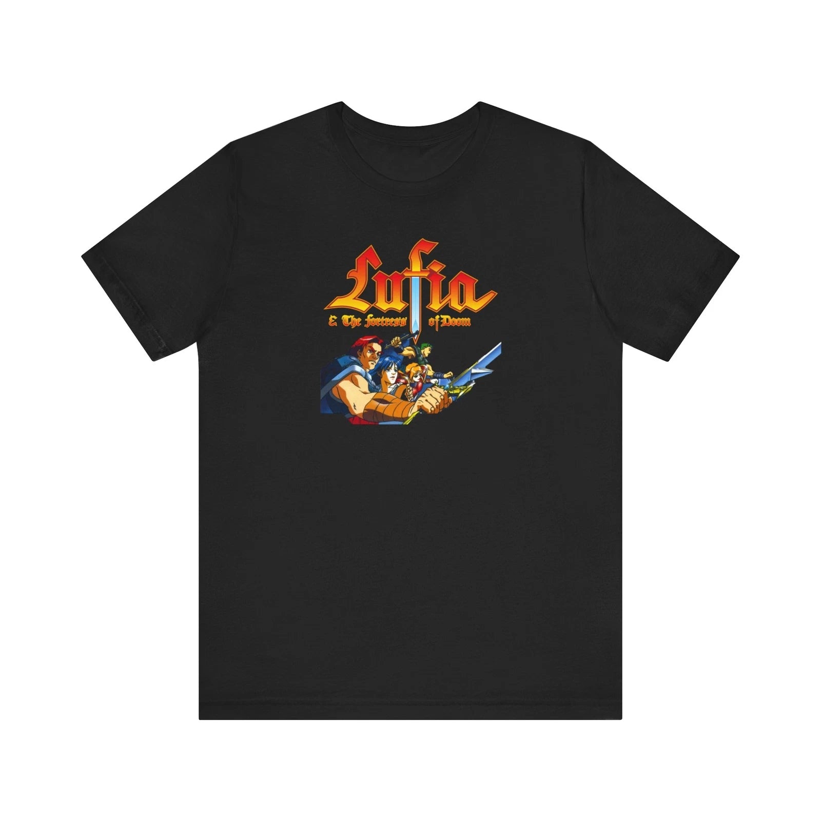 Lufia & The Fortress of Doom SNES Cover Art Unisex Short Sleeve Tee T-Shirt