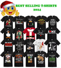 Christmas T-Shirt Novelty Funny Santa Reindeer Xmas Gift Tshirt Joke Rude Top