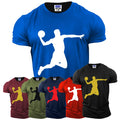 Men's Sports Basketball Short Sleeves Graphic T-Shirt New USA Tee Gift S-3XL