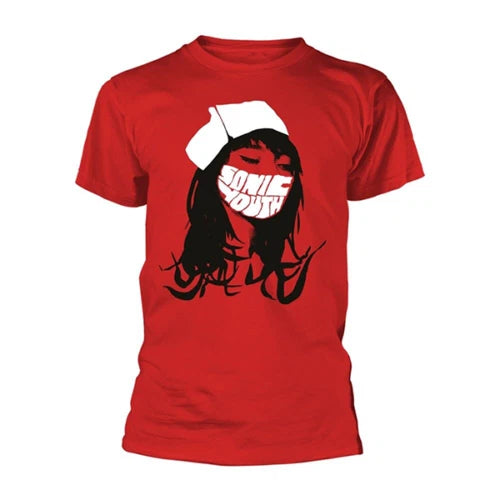 Sonic Youth 'Nurse' Red T shirt - NEW