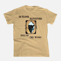 The 13th Floor Elevators Bull Of The Woods Cotton Unisex Sand T-Shirt