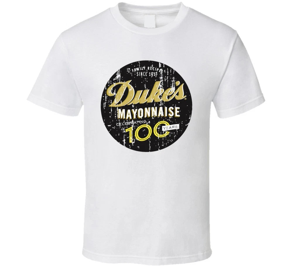 Duke's Mayonnaise Logo Cool Food Gift Distressed T Shirt