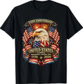 USA Independence 250th Anniversary 1776 2026 Patriotic Eagle T-Shirt