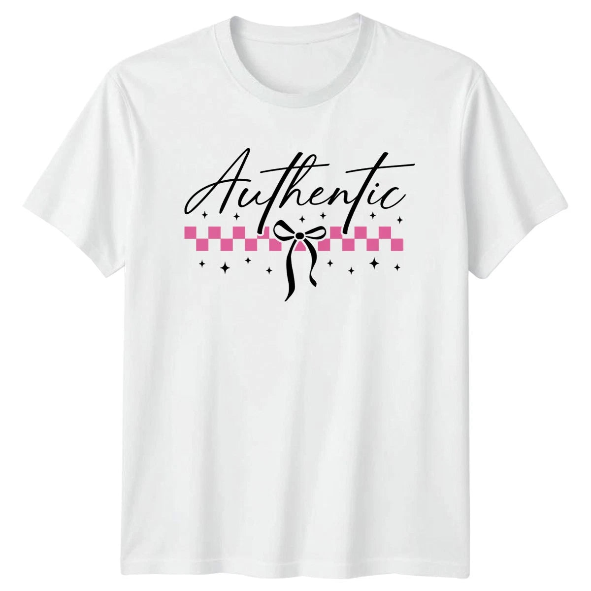 Authentic Is The New T-Shirt Fashion Womens Gift For Her