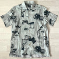 Paul Smith Art Print Short Sleeve Shirt Open Collar Spring Summer Japan For 14+
