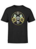 FANTUCCI Unisex T-Shirts | Cats In Black T-Shirt | 100% Cotton