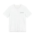 Saint Aurelle Logo T-Shirt | Minimal Chest Print, White Tee