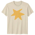 Simple Yellow Star T-Shirt Abstract Graphic General Apparel