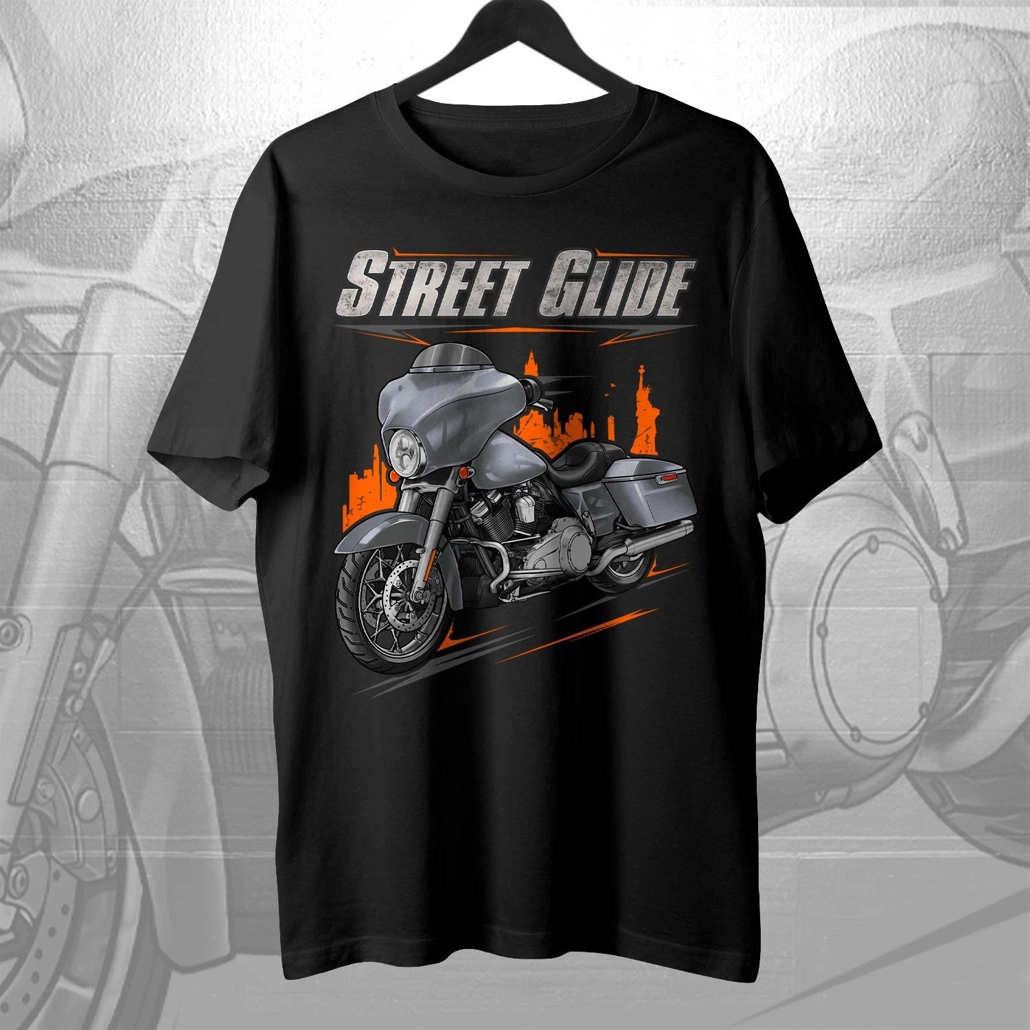 Harley-Davidson Street Glide FLHX & FLHXI 2015-2023 T-Shirt for Bikers