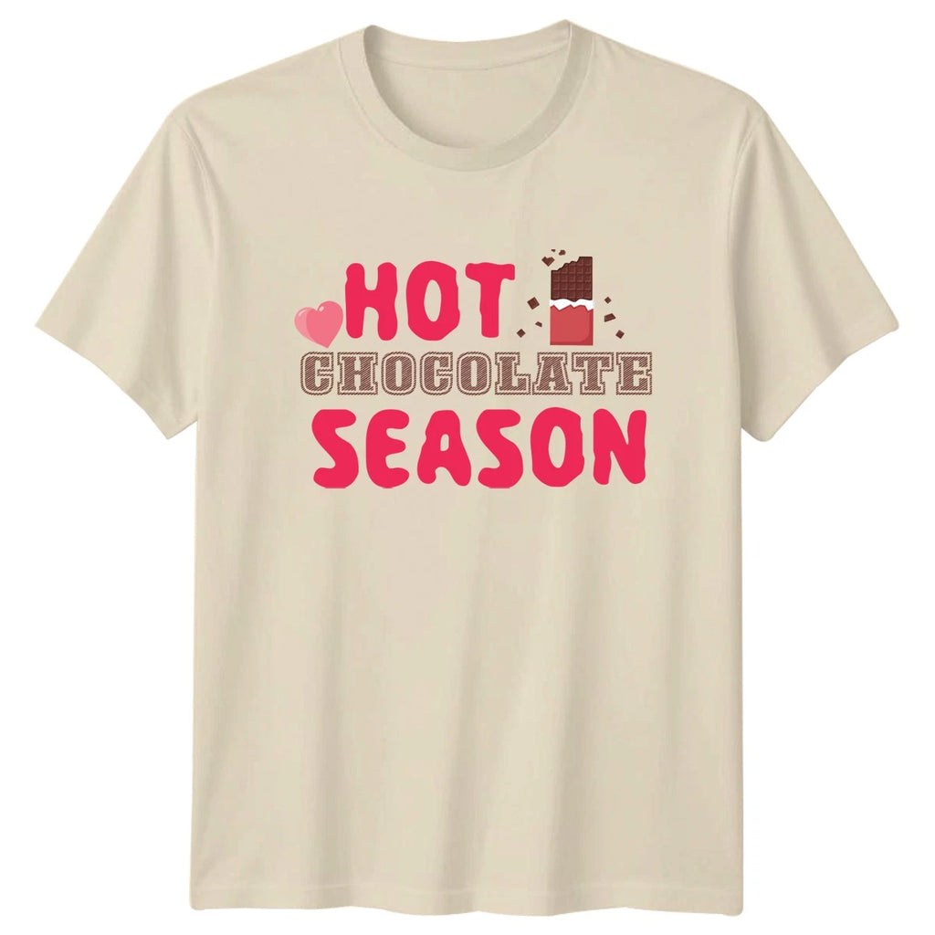 Cute Chocolate Lovers Adult T-Shirt Hot Chocolate Foodie Gift