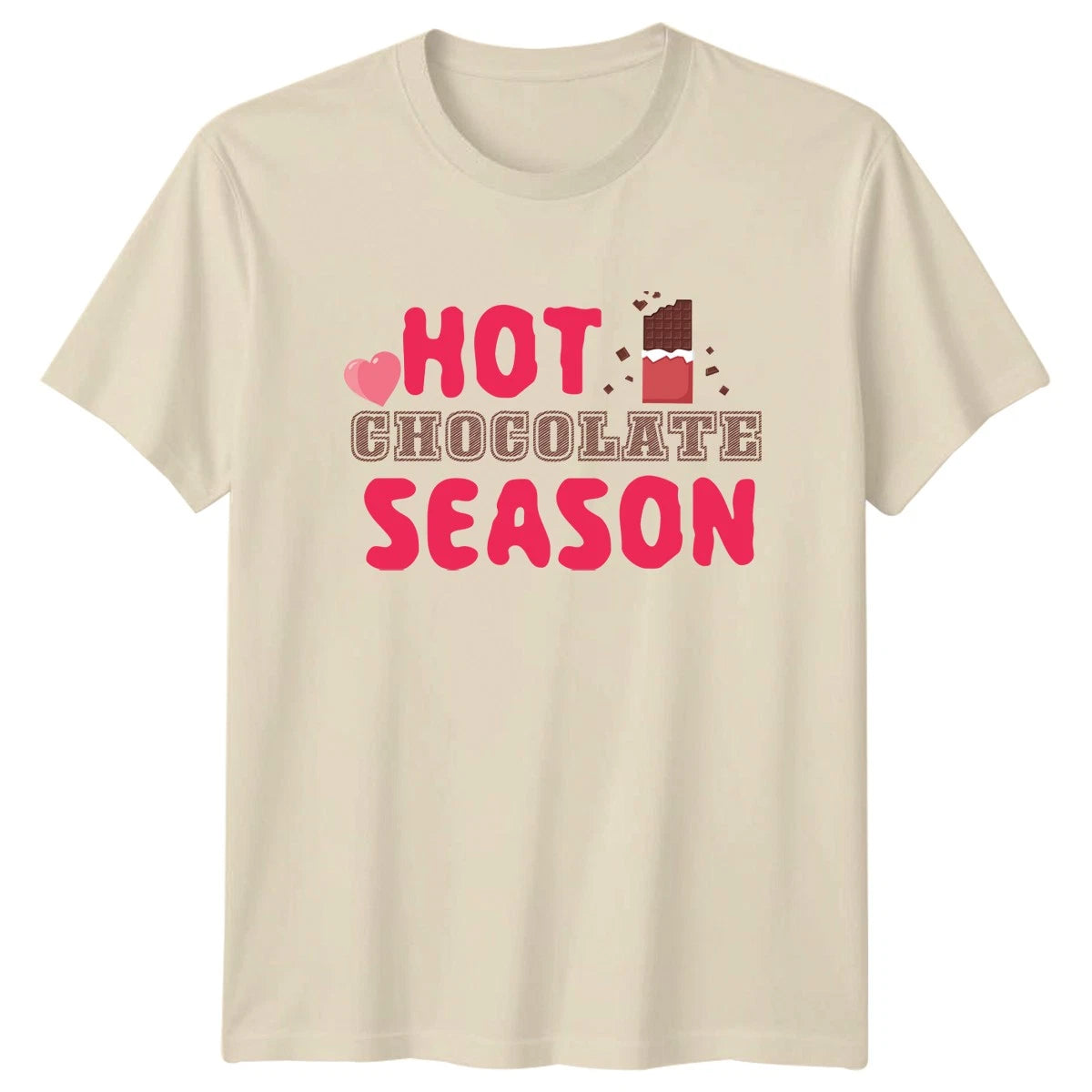Cute Chocolate Lovers Adult T-Shirt Hot Chocolate Foodie Gift