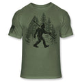 Bigfoot Concrete Worker T Shirt - Funny Sasquatch Concrete Finisher shirt - A174