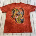 The Mountain Dean Russo T Shirt Abstract Dog “Dogs Speak” Wearable Art XL