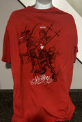 Sullen Tattoo Art Premium Collective Short Sleeve Men`s T-shirt 2 XL Cupid Red