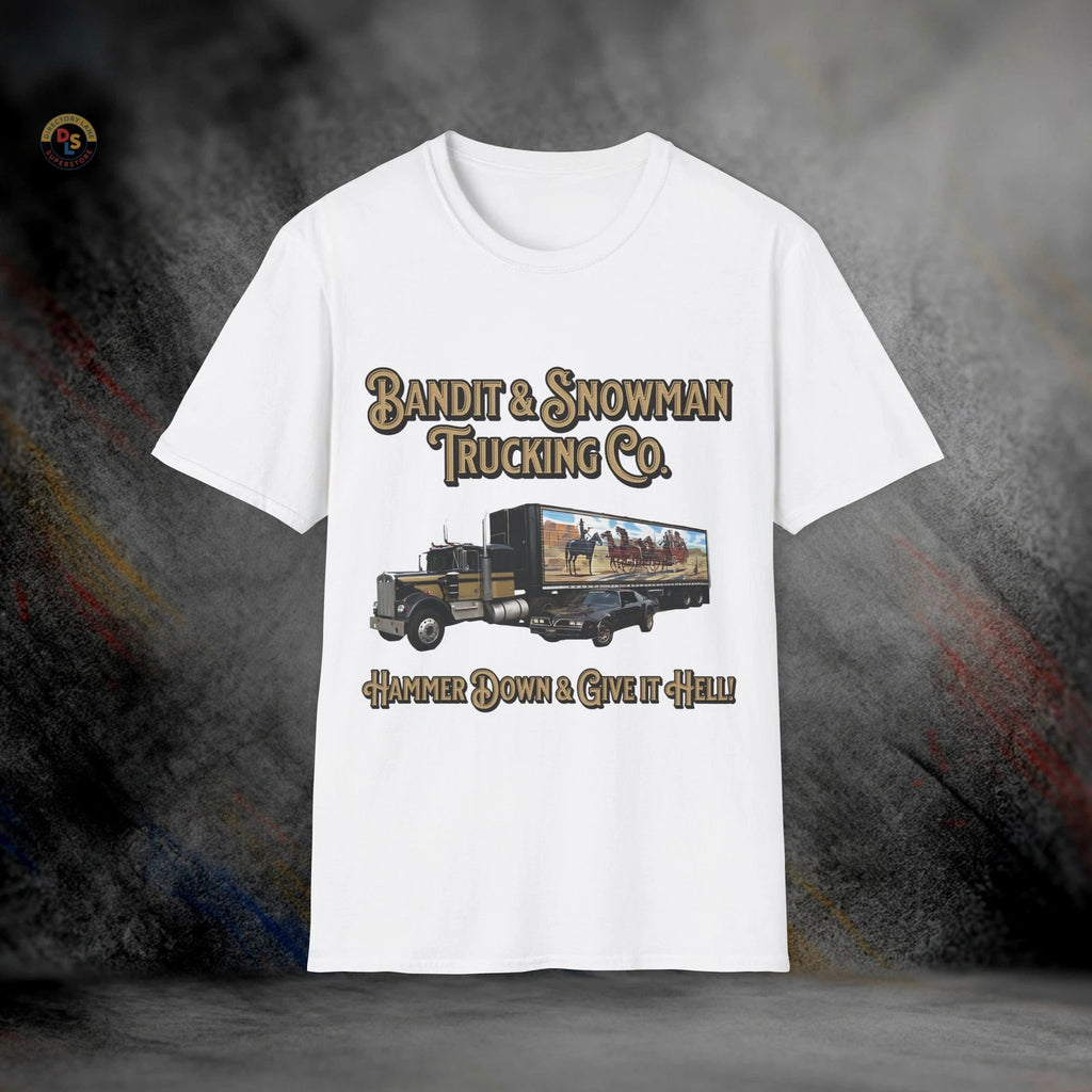 Bandit & Snowman Trucking Co. T-Shirt | Softstyle Tee