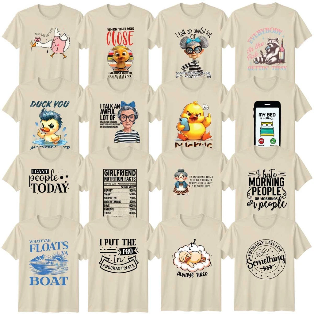 Introvert Humour Adult T-Shirt Relatable Everyday Humour Funny Gift
