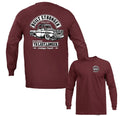 Built Stronger Vintage Truck Hot Rod Classic Vehicle Car Automobile Long Sleeve