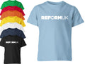 Reform UK 2026 Tshirt Nigel Farage Back Unisex Kids Britain Tee