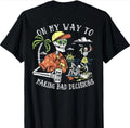 On My Way To Making Bad Decisions Skeleton Beach Vacation T Shirt