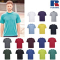 Russell Men's Super Ringspun Classic T-Shirt 0R180M0 - Short Sleeve Casual Tee