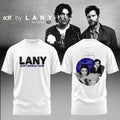 Lany Soft World Tour 2026 White Edition 3D T-Shirt