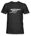 Arsenal FC Cannon Premium Tri blend T-Shirt 1863FC - Black