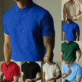 Men's Regular Length Casual Shirt Short Sleeve Lapel Collar Streetwear Top